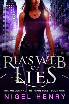 Ria's Web of Lies by Nigel Henry
