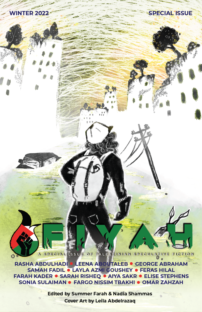 Cover for the Palestine Issue of FIYAH